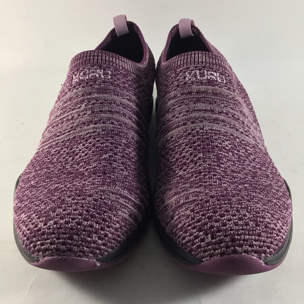 Kuru Stride womens shoes slip on knit sneakers purple size 9.5 - Picture 2 of 7